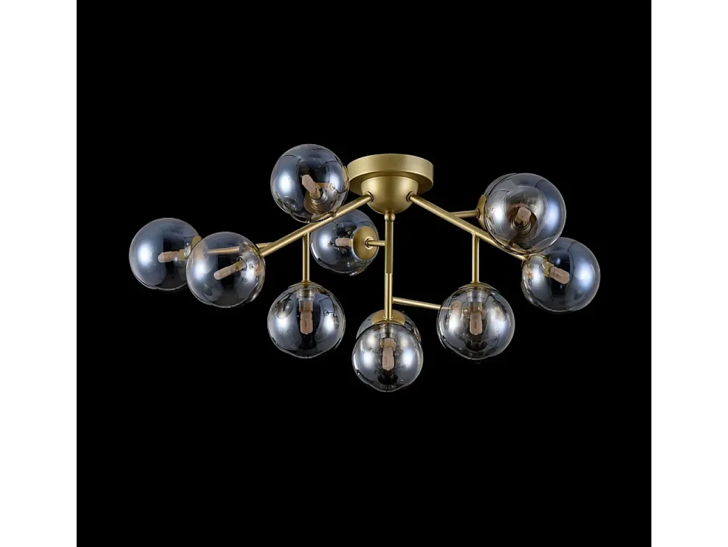 New Maytoni Dallas Plafón Semi Empotrado , 12 Luces, G9 Dorado