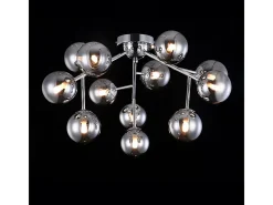 Maytoni Dallas Plafón Semi Empotrado Cromo, 12 Luces, G9 Gris Outlet