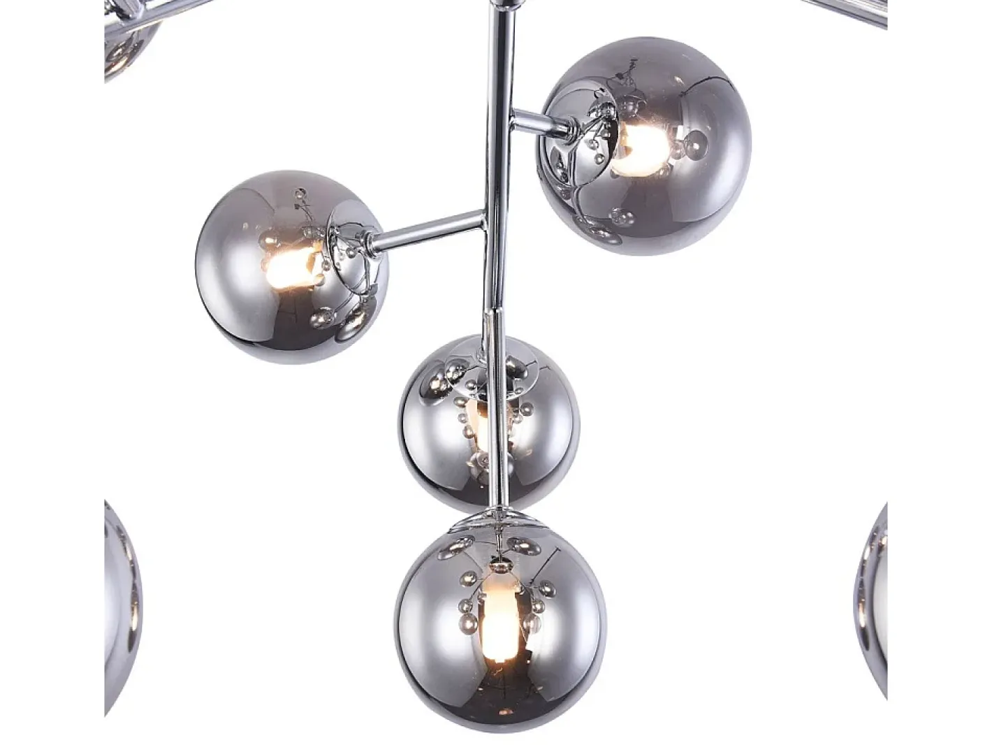Maytoni Dallas Plafón Semi Empotrado Cromo, 12 Luces, G9 Gris Outlet