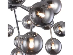 Maytoni Plafón-Dallas Plafón Semi Empotrado Cromo, 20 Luces, G9 Gris
