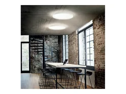 Ideal Lux Plafón-Decorativo Redondo Simple Empotrar , 4000K Blanco