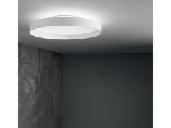 Ideal Lux Plafón-Decorativo Redondo Simple Empotrar , 23000K Blanco