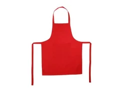 Online Atmosphera Delantal con Bolsillo Algodón 60 x 80 cm Rojo