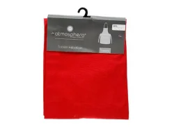 Online Atmosphera Delantal con Bolsillo Algodón 60 x 80 cm Rojo