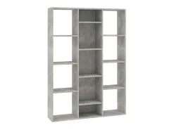 Discount Divisor/estantería de espacio madera contrachapada 100x24x140cm ES440367 Gris