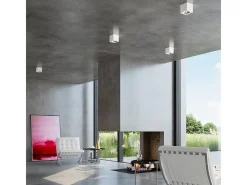 Sollux Lighting Downlight a plafone Square Incasso a luce bianca GU10 Focos empotrables de superficie Plafón cuadrado GU10 Blanco Best