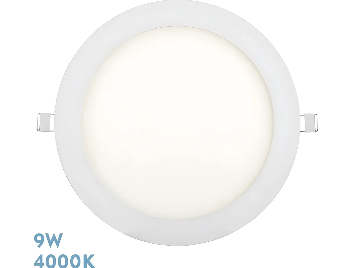 AKUNADECOR Downlight Redondo Tanzanita 9w 6500k Blanco Clearance