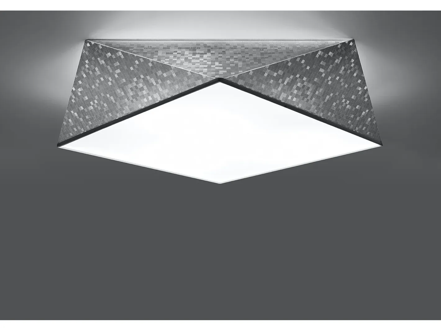 Sollux Lighting Downlight da superficie Flush Light Argento E27 Downlights de superficie Flush Light E27 Plateado Online