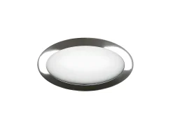AKUNADECOR Iluminación Exterior-Downlight Empotrable Led Modelo Apolo Cromo Plateado
