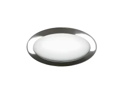 AKUNADECOR Downlight Empotrable 24w 4000k Modelo Apolo 1900lm Acabado Cromo 22d Plateado