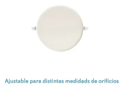 AKUNADECOR Iluminación Exterior-Downlight Led Modelo Migmatita De Acabado Blanco
