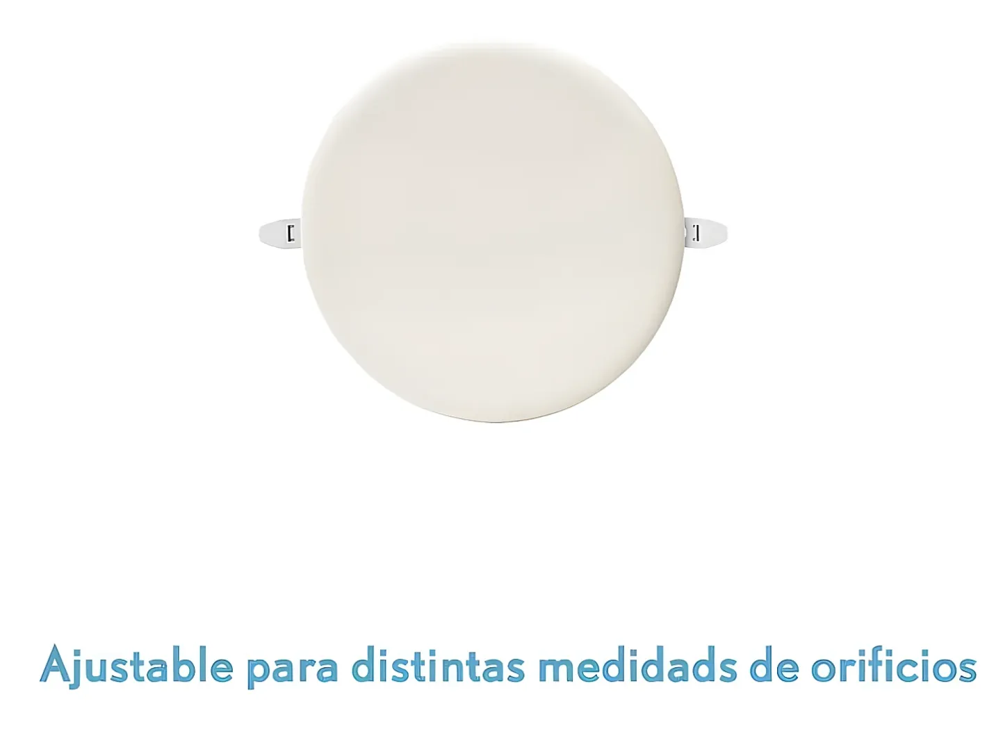 AKUNADECOR Iluminación Exterior-Downlight Led Modelo Migmatita De Acabado Blanco
