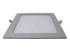7H SEVENON Downlight LED Ultraslim Empotrable Cuadrado 15W 1100lm 20.5x20.5cm 4000K Aluminio 7hSevenOn LED Gris Discount