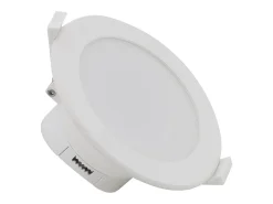 Ledkia Downlight LED 15W Circular Baño IP44 Corte Ø 115 mm 2700K Cálido Blanco Clearance