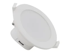 Ledkia Downlight LED 15W Circular Baño IP44 Corte Ø 115 mm 2700K Cálido Blanco Clearance