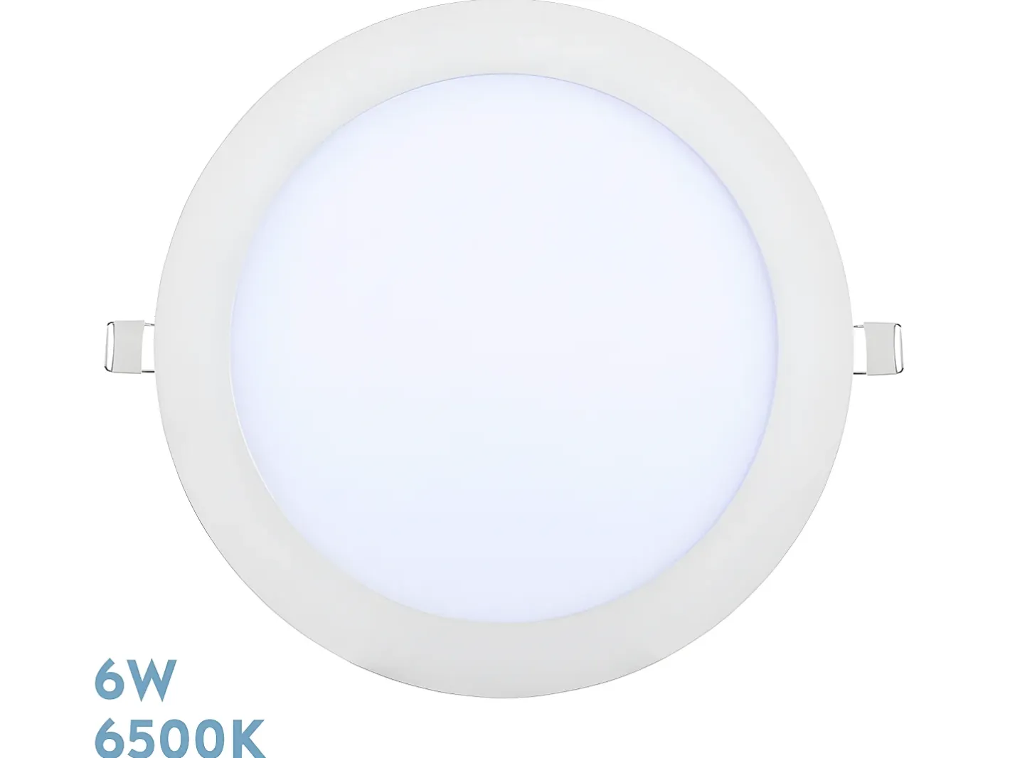 AKUNADECOR Iluminación Exterior-Downlight Redondo Tanzanita 6w 6500k 540lm Blanco