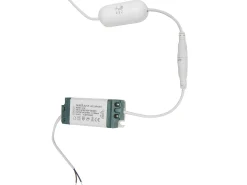 AKUNADECOR Plafón-Downlight Redondo Niquel Diorita 12w 3000k-4000k-6500k Plateado
