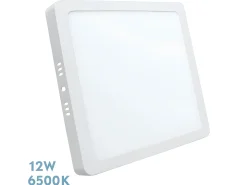AKUNADECOR Downlight Selenita Cuadrado 12w 6500k Blanco