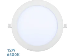 AKUNADECOR Iluminación Exterior-Downlight Tanzanita 12w 6500k Redondo Blanco