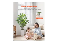Discount Dracaena Artificial SucceBuy, 1,5 m, Planta Artificial Tropical en Maceta Blanca, Falso Árbol Tropical, Planta Falsa Hojas Polietileno para Salón, Oficina Verde