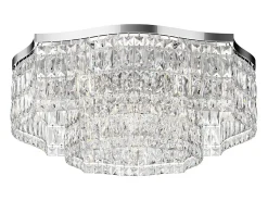 Maytoni Dune Plafón de Plafón Cromo, 10 Luces, E14 Gris Best