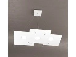 Online Echo Sospensione 3 Luci Bianco Blanco