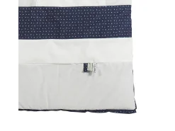 Sauthon Ropa De Cama-Edredón para cuna de algodón perla Gris