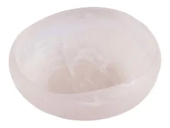 Outlet Bazar Bizar El Bol Orgánico De Resina - Rosa Blanco - S Rosa / Blanco