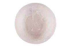 Outlet Bazar Bizar El Bol Orgánico De Resina - Rosa Blanco - S Rosa / Blanco