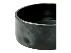Bazar Bizar El Cuenco Cilíndrico Quemado - - L Negro Clearance