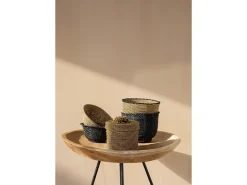 Bazar Bizar El Cuenco de Caramelos Beaded - - M Negro