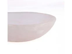 Bazar Bizar Vajilla-El Cuenco Resin Organic - Rosa Blanco - M Rosa / Blanco