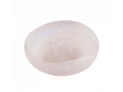 Bazar Bizar Vajilla-El Cuenco Resin Organic - Rosa Blanco - L Rosa / Blanco