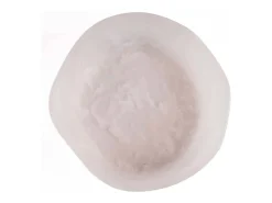 Bazar Bizar Vajilla-El Cuenco Resin Organic - Rosa Blanco - L Rosa / Blanco