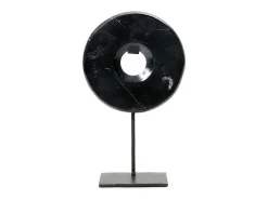 Online Bazar Bizar El Disco De Mármol En Soporte - - M Negro