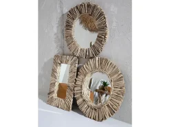 Bazar Bizar El Espejo Driftwood Framed - Natural - M Color natural claro New