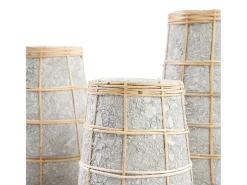 Hot Bazar Bizar El Jarrón Cutie - Concreto Natural - L Gris