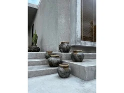 Bazar Bizar Jarrón-El Jarrón Styly - Antiguo - S Gris