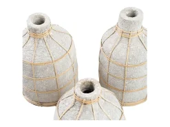 Bazar Bizar Jarrón-El Jarrón Whoopy - Concreto Natural - S Gris