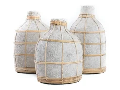 Bazar Bizar Jarrón-El Jarrón Whoopy - Concreto Natural - S Gris