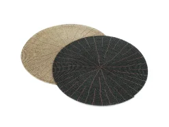 Bazar Bizar El Mantel Individual Con Cuentas - Negro Best