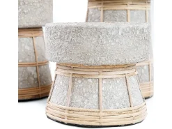 Bazar Bizar El Portavelas Serene - Hormigón Natural - L Gris Clearance