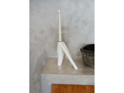 Clearance Bazar Bizar El Portavelas Triple Twig - Blanco