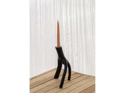 Bazar Bizar El Portavelas Triple Twig - Negro Discount