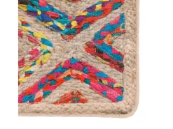 Garden Furniture Alfombra De Salón-Elsje Alfombra lavable antideslizante 80x300 cm Multicolor