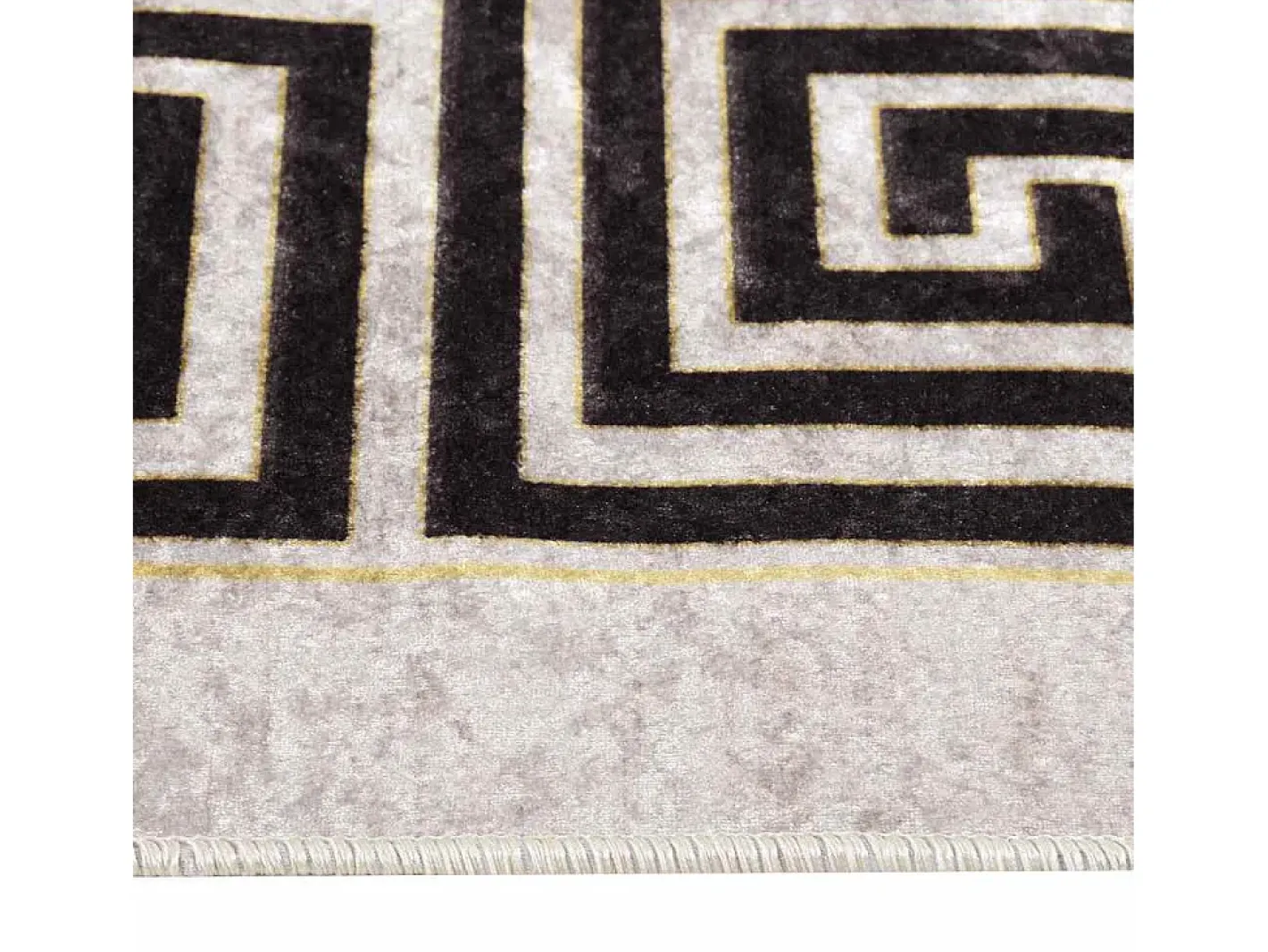 Garden Furniture Alfombra De Salón-Elsje Alfombra lavable antideslizante claro 80x300 cm Beige