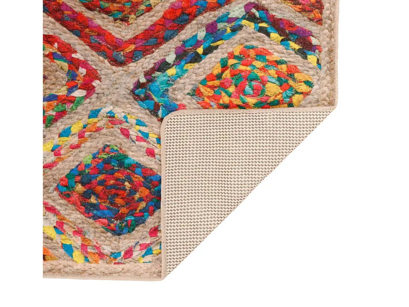 Clearance Garden Furniture Elsje Alfombra lavable antideslizante 120x180 cm Multicolor