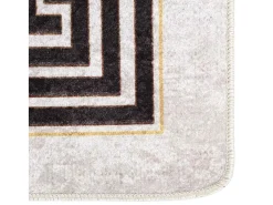 Clearance Garden Furniture Elsje Alfombra lavable antideslizante claro 120x180 cm Beige