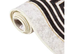 Clearance Garden Furniture Elsje Alfombra lavable antideslizante claro 120x180 cm Beige