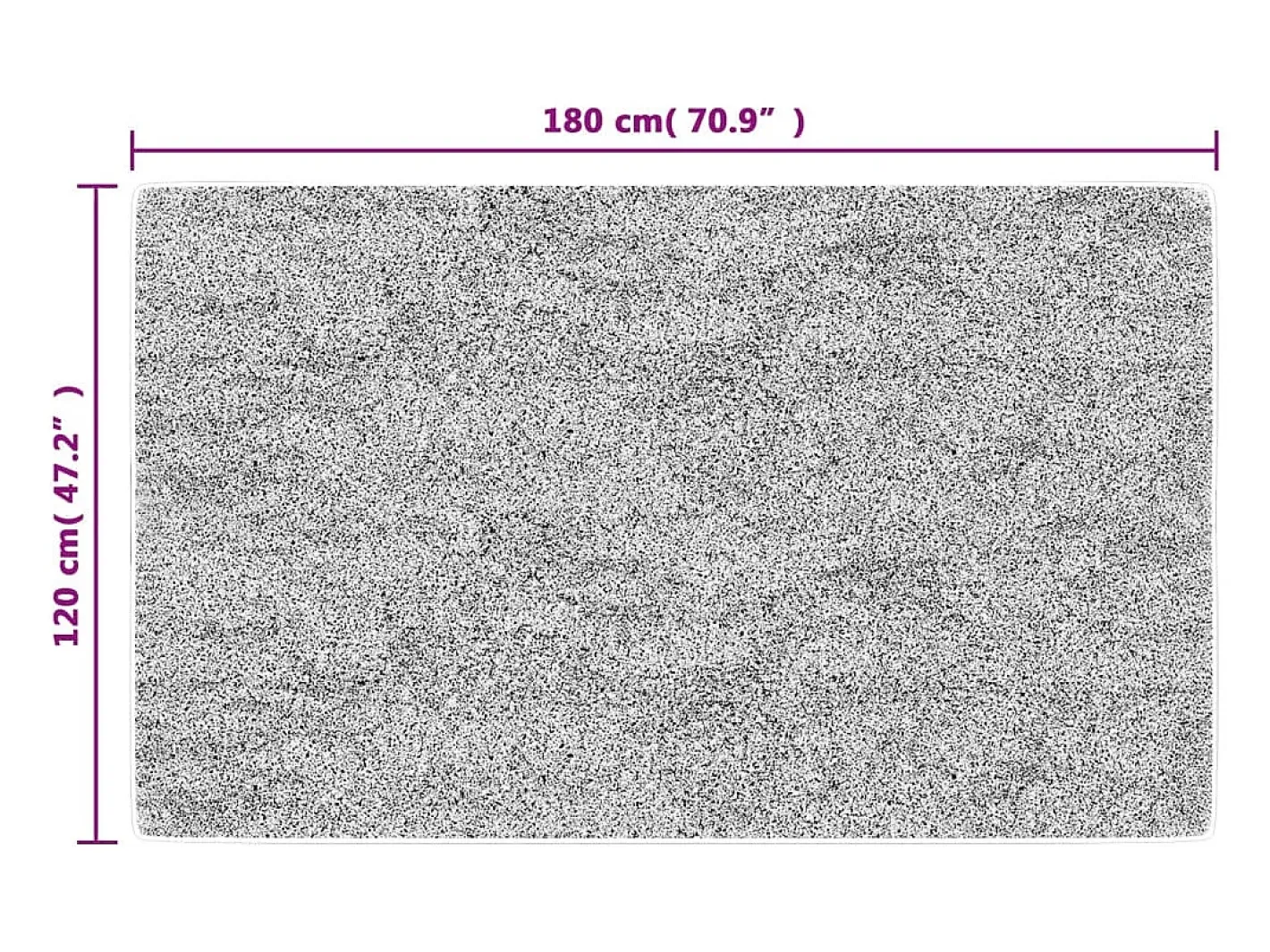 New Garden Furniture Elsje Alfombra lavable antideslizante 120x180 cm Multicolor